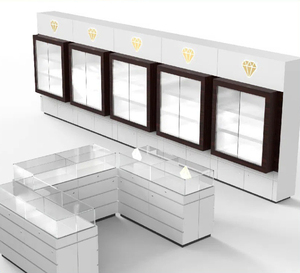 Escaparate <span class=keywords><strong>de</strong></span> joyería <span class=keywords><strong>de</strong></span> <span class=keywords><strong>cristal</strong></span> personalizado <span class=keywords><strong>de</strong></span> lujo, Mostrador <span class=keywords><strong>de</strong></span> iluminación LED, escaparate <span class=keywords><strong>de</strong></span> exhibición <span class=keywords><strong>de</strong></span> tienda minorista - Product Image 5