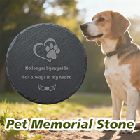 Pierre commémorative pour animaux de compagnie, gravée, pour tous les animaux bien-aimés, plaque commémorative pour jardin, marqueur de tombe d'animal, plaque de commémoration extérieure pour jardin