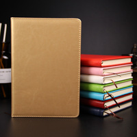 Carnet de notes/agenda A5 en cuir PU, style japonais et coréen, personnalisable, pour l'école, le bureau, les affaires, cadeau, papeterie, couverture rigide