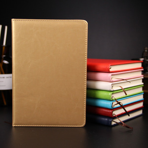<span class=keywords><strong>Agenda</strong></span> de Cuero PU Estilo Japonés y Coreano, Tamaño A5, Creativa, para la Escuela, Oficina, Negocios, Diario, Personalizable, Regalo, Papelería, Tapa Dura - Product Image 4
