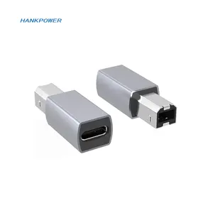 USB Typ C Buchse zu USB B Stecker Scanner Konverter Adapter Anschluss Konverter für Drucker MI-DI Controller Klavier tastatur