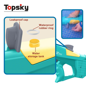 Più recente vendita calda estate giochi all'aperto potente elettrico squalo pistola ad acqua giocattolo per bambini pistola ad acqua Blaster tiro spiaggia piscina giocattoli - Product Image 3