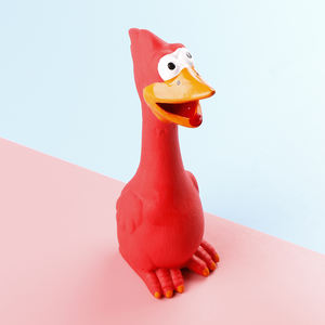 Divertente pollo urlante spremere suono giocattolo cane Squeaker masticare formazione prodotti per animali domestici cuccioli di maiale resistenti giocattoli per cani di piccola taglia - Product Image 4