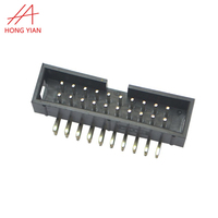 Harga pabrik 2.54mm 1.27mm Pitch 2mm 2x10pin 20pin 44pin lurus Smt pria konektor 16pin IDC kotak soket Header