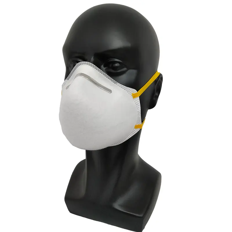 Disposable Half Face Mask FFP2 Nr Mask Dust Protective Cup Shape with Double Punched Cotton