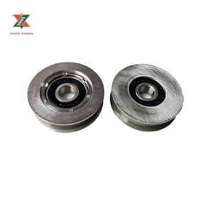 Rouleau de suspension de porte d'<span class=keywords><strong>ascenseur</strong></span> 56*14*6201, Ø56mm L14mm, roulement 6201RS, pièces de rechange pour <span class=keywords><strong>ascenseur</strong></span>, pièces de monte-élévateur - Product Image 1