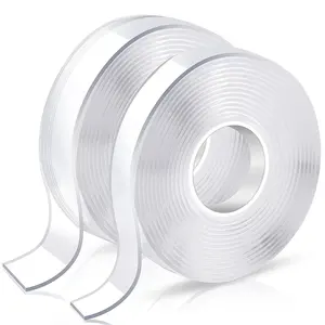 High adhesive type strong adhesive Double Sided Clear mounting tape reusable nano tape