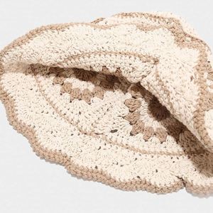 Sombrero de Ganchillo de Hilo de Algodón Japonés en Oferta, Sombrero de Pescador Moderno para Mujer, Moda de Otoño y Verano, Venta al por Mayor - Product Image 4