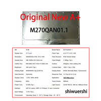 Panel Layar LCD Baru Original A+ 27" 3840*2160 EDP M270QAN01.0 M270QAN01.1 M270QAN01.2 M270QAN07.2 MV270QUB N40 G270ZAN02.0