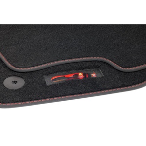 Alfombrillas para Audi SQ8 <span class=keywords><strong>Q8</strong></span> <span class=keywords><strong>e</strong></span>-<span class=keywords><strong>tron</strong></span> Sportback 21-25, antideslizantes, de terciopelo, 4 piezas - Product Image 3