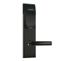 Système de serrure d'hôtel Elock, serrure de porte d'hôtel intelligente RFID en noir