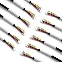 Arnés de cableado médico SZCNT de 10 y 6 pines con cable PBT blindado de 26AWG para sistemas de monitorización de pacientes ECG/EEG/computadoras/motocicletas