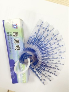 Jauge d'épaisseur industrielle en plastique de marque <span class=keywords><strong>XT</strong></span>, longueur 70 mm, personnalisable OEM/ODM, garantie 1 an, pour mesurer les films et feuilles de plastique - Product Image 6