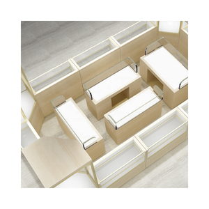 Vitrine de présentation et de rangement verrouillable pour bijoux et articles en verre, idéale pour les magasins de design, les centres commerciaux et les comptoirs de vente en gros - Product Image 5