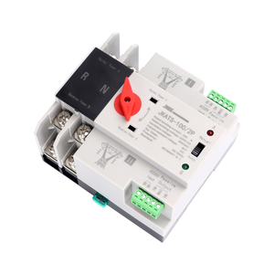 Din Rail ATS PV <strong>Solar</strong> Inverter Dual Power Automatic Transfer Selector Switches Uninterrupted Power 2P 63A 100A 125A Photovoltaic - Product Image 2