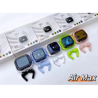 Écouteurs sans fil TWS transparents, son super basse, contrôle tactile, écran, indicateur de batterie numérique, design personnalisé pour cadeaux