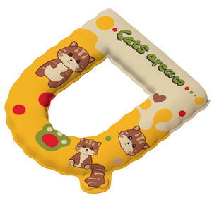 Eva Toilet Seat Cover Cartoon Soft Waterproof For All Seasons Bathroom Seat Cushion <b>Ring</b> - Product Image 5