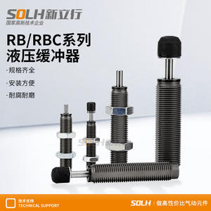 โช้คอัพไฮดรอลิกแบบปรับความเร็วอัตโนมัติที่แม่นยำและตัวลดแรงดันน้ำมัน รุ่น RB0806 และ RB1007 - Product Image 3