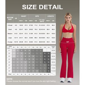 FOXA Fleece <b>Lined</b> Flare Leggings High Waisted Scrunch Butt Yoga <b>Pants</b> Women's Spandex Polyester - Product Image 6