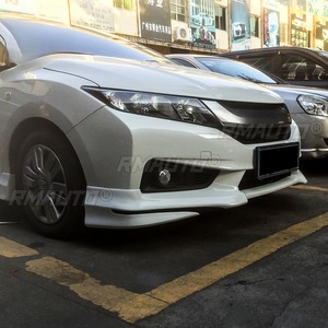 Kit carrosserie et accessoires pour Honda City 2015-2017 : Lame de pare-chocs avant, jupes latérales, spoiler, séparateur de pare-chocs arrière, diffuseur, spoiler - Product Image 5