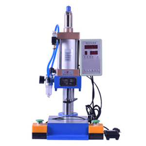 Mini Single-column Pneumatic press machine small desktop punching machine press 220V