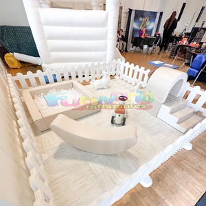 Jeux doux d'extérieur jeux pour enfants <span class=keywords><strong>aire</strong></span> <span class=keywords><strong>de</strong></span> jeux intérieure pour bébé blanc ce jeux d'équipement doux zone pit party - Product Image 4