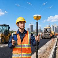 Receptor GNSS Portátil Hi Target V500 V300, Batería Geodésica A90, GPS RTK SD, Mapeo con Drones, Equipo de Topografía Usado de Segunda Mano