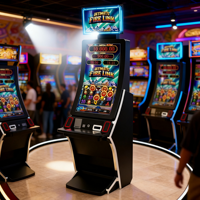 Equipo de Juego con Certificación CE para el Mercado Mexicano, Máquina de Juego Vertical de 32 Pulgadas con Estructura Metálica