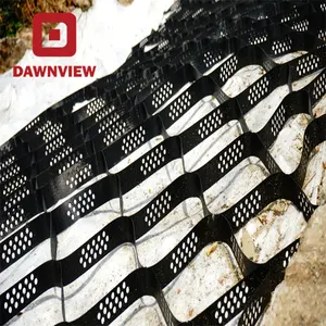 Dawnview Factory Price Gravel Honeycomb Geocell 3d Geocell Lattice for Channel Wall and Highway Construction
