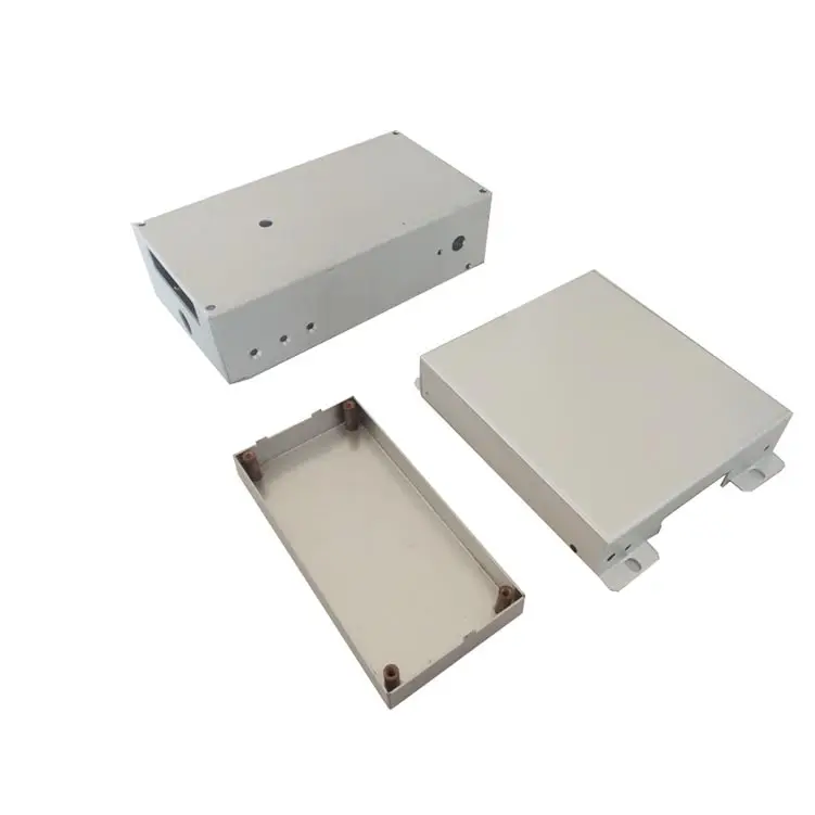 Factory power suppy case shell Stainless Steel Box cover Aluminium Enclosure Audio Amplifier Metal Chassis Controller housing