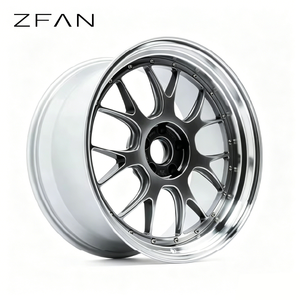 Jantes en alliage forgé ZFAN 19-21 pouces 5x112 5x114.3 en aluminium 6061-T6, 2 pièces, concaves profondes, pour M5 M4 Audi RS4 RS5 - Product Image 1