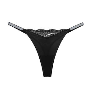 Nouvelle culotte string sans couture à taille basse sexy 2025, sous-vêtements pour femmes, grande taille, spandex/nylon, logo personnalisé, respirant - Product Image 6