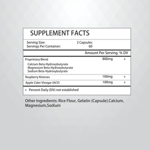 Hot Sale Fat Burner for Women Capsules with Apple Cider Vinegar Support Skin Body Management Metabolism Booster Capsules - Product Image 2