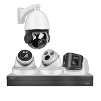 Kamera CCTV Keamanan OEM Hik 4MP 5MP 8MP Dome Bullet Turret Colorvu dengan Speaker Dua Arah, POE IP, Indoor Outdoor, Kamera Jaringan