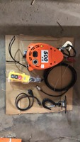 Le plus petit mini palan à chaîne électrique mini palan électrique 0.6Ton grue soulevant 240v mini palan électrique 100kg