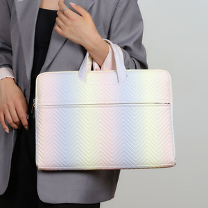 Maletín para Portátil Cruzado, Resistente al Agua, de Tela Oxford, para Uso Profesional, Nuevo, Acolchado y Suave, Multicolor, para Hombre y Mujer - Product Image 6