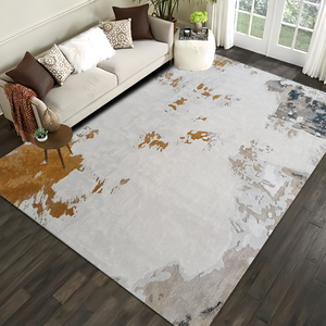 Nghệ thuật hiện đại phong cách sang trọng nhà Thảm dày phòng ngủ đầu giường dễ dàng làm sạch không trượt Tay Chần thảm cho phòng khách lớn thảm - Product Image 6