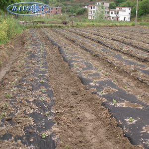 China Supplier Mulching Farm Nonwoven Weed Control Fabric Material Agriculture Black Non Woven <strong>Film</strong> - Product Image 5