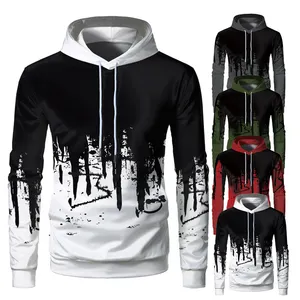 Fall Winter Fleece Dikke Merk Mannen Sets Trainingspak Mode Hoodies Broek 2 Stuks Sportkleding Joggers Trainingspak/