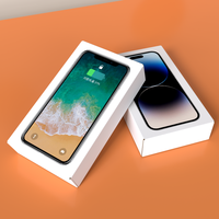 Boîte en carton vide personnalisée de qualité identique au modèle d'origine avec logo pour l'emballage de smartphones