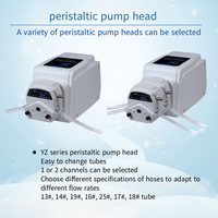 Pompe péristaltique à moteur pas à pas Ditron pour usage en laboratoire, pression de 3 bars, modèle personnalisable OEM BT100-2J, câble de 2 m pour le transfert de liquides