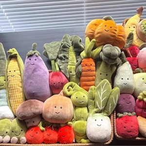 Peluches <span class=keywords><strong>de</strong></span> Comida Divertidos con Logotipo Personalizado al por Mayor, Juguetes <span class=keywords><strong>de</strong></span> Peluche Creativos <span class=keywords><strong>de</strong></span> la Serie Vegetal, Regalos Promocionales al por Mayor para Niños - Product Image 6