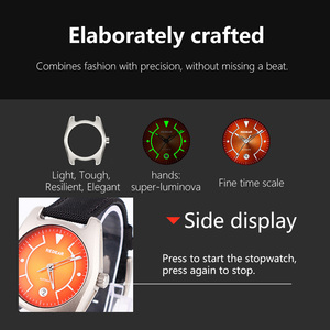 <span class=keywords><strong>Montre</strong></span> mécanique de luxe pour homme, mouvement automatique <span class=keywords><strong>ETA</strong></span>, chronographe, réserve de marche, étanche 10 bars, cadran à aiguilles, boîtier en titane - Product Image 5