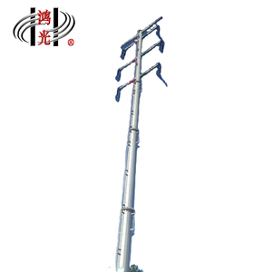<span class=keywords><strong>Postes</strong></span> telefónicos de alimentación de acero cónicos octogonales de metal de acero galvanizado en caliente para línea eléctrica - Product Image 5