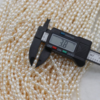 Perles d'eau douce en vrac en forme de riz de petite taille de haute qualité pour la fabrication de bijoux à bricoler soi-même collier bracelet boucles d'oreilles sacs