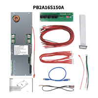 LVNOON US Stock PB2A Smart Inverter BMS 8S-16S 24V 48V Active Balance Family Energy Storage Lithium Battery Protection Board