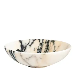 Manufacturer customization luxury home furniture round marble bowl for kitchen room furniture