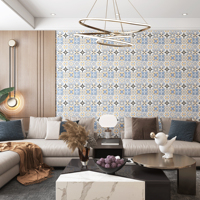 Panneau mural en mosaïque à coller, PVC épaissi, imperméable, ignifuge, résistant à l'usure, carrelage mural intérieur, vente en gros d'usine