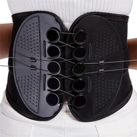 Corset de soutien lombaire à Double traction pour femmes et hommes, ceinture de coupe-taille, ceinture correctrice de Posture pour blessures musculaires, nouvelle collection