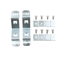 Supports de rail en acier inoxydable pour installation électrique, base de rail, accessoires de support de rail ouvert pour armoire électrique